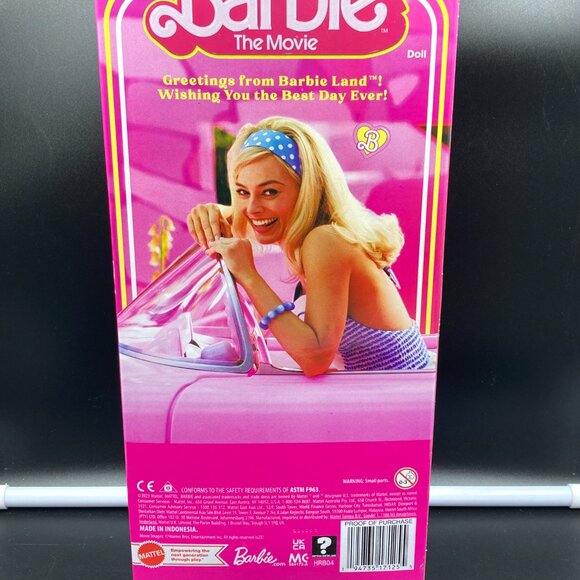 Barbie The Movie Margot Robbie as Barbie Inline Skating Outfit Collectible Doll - Picture 3 of 3